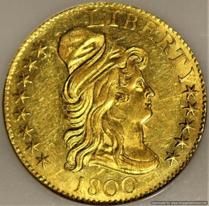 1800 $5 NGC MS-61 (2ND GENERATION) - Image 2