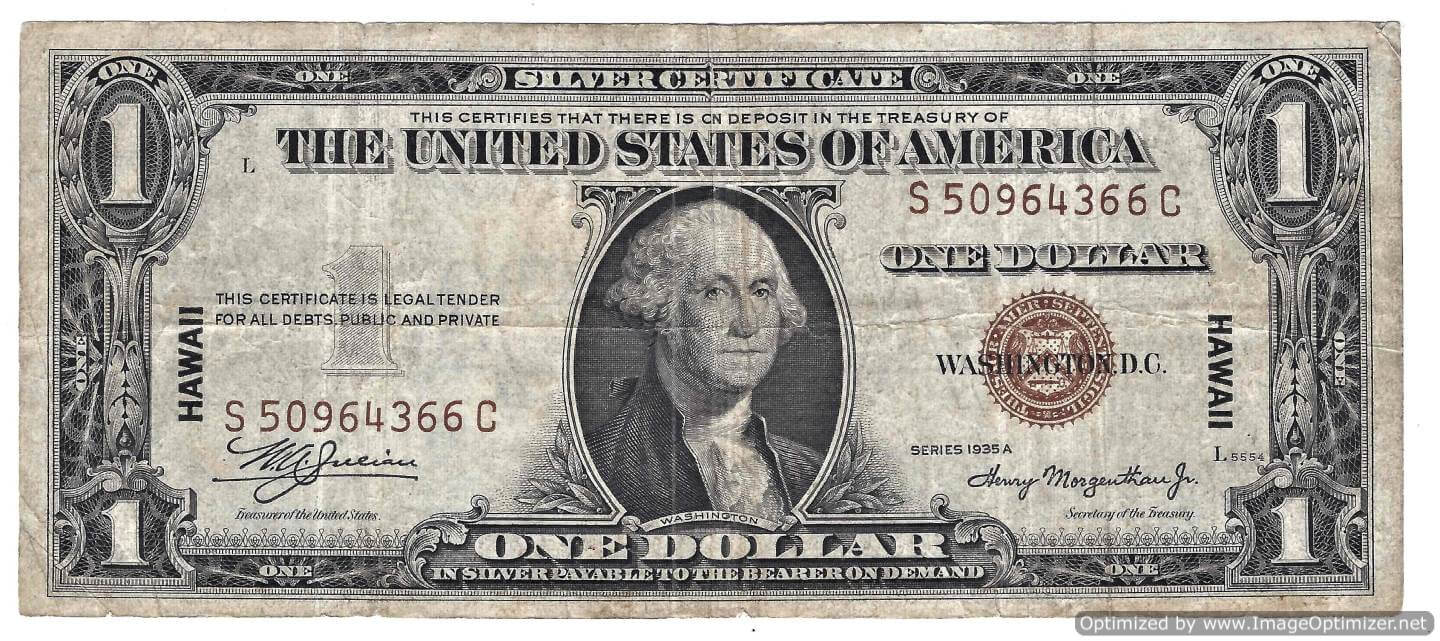 World War II Emergency Notes - Currency for sale on Collectors Corner